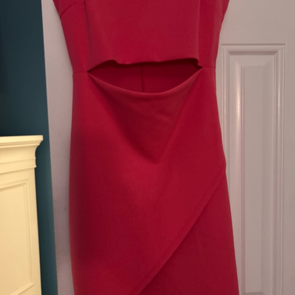 Elegant Pink Sleeveless Dress by Lulus M 29 in length